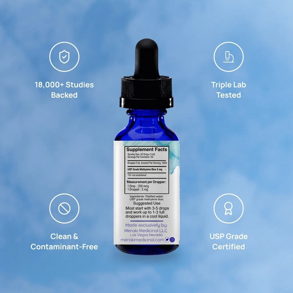 Meraki Blu USP Grade Methylene Blue